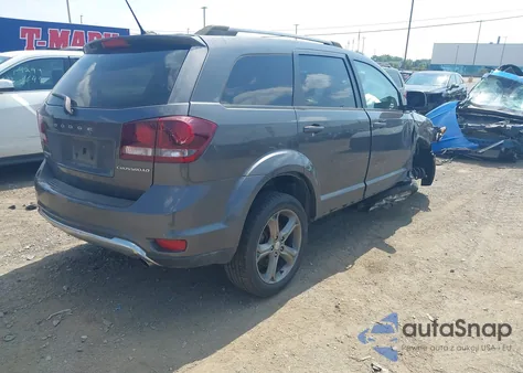 2017 Dodge Journey Crossroad Plus Awd from USA, damaged, VIN 3C4PDDGG3HT502027
